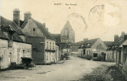 BLEVY - Rue Grande - Centre Bourg - Timbre Décollé - Blévy