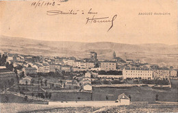 SAUGUES (Haute-Loire) - Vue D'ensemble - Précurseur Voyagé 1903 - Saugues