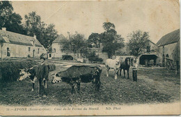 78 - Epône : Cour De La Ferme Du Mesnil - Epone