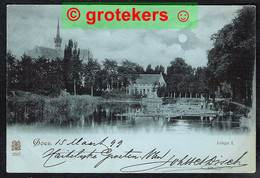 GOES 1899 MONDSCHEINKARTE Linge I Ed: Reinicke & Rubin, Magdeburg - Goes