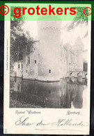 DOMBURG Kasteel Westhove 1901 Van Oostkapelle > Gorredijk - Domburg