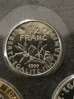 1/2 FRANC 1999 BU SEMEUSE 25500 EX. / SCELLEE DU COFFRET / FRANCE - 1/2 Franc