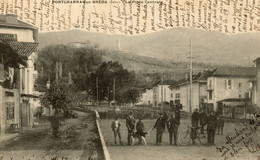 PONTCHARRA SUR BREDA LA PLACE CENTRALE 1904 - Pontcharra