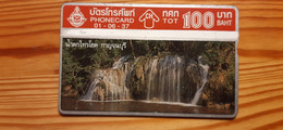 Phonecard Thailand 443A Waterfall - Thaïland