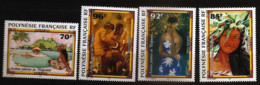 Polynésie 1996 N° 520 / 3 ** Tableaux, Mangue, Pirogue, Titi Becaud, Hibiscus, Forge, Andrée Lang Vahiné Rêveuse Noguier - Neufs