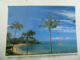 Cartolina Viaggiata "KAPALUA BAY MAUI" 1996 - Maui