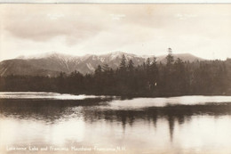 Lonesome Lake And Franconia Mountains, White Mountains, New Hampshire  R. P. P. C. - White Mountains