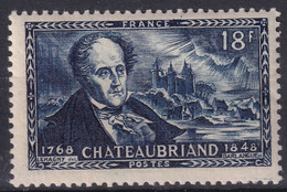 FRANCE 1948 - MNH - YT 816 - Chateaubriand - Nuovi