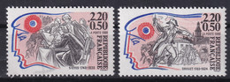 FRANCE 1989 - MNH - YT 2564, 2569 - Neufs