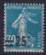 FRANCE 1926/27 - MLH - YT 217 - 1906-38 Semeuse Camée