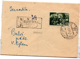 Carta Con Matasellos De 1957 Rusia - Briefe U. Dokumente