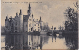 Bornhem - Bornem - Le Chateau Avec L étang - Het Kasteel Met Vijver - Bornem