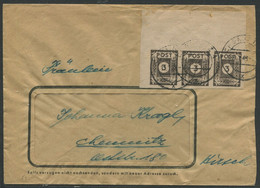 3807) Ost-Sachsen MiNr.: 51a Tx - MehrfF - Chemnitz - Lettres & Documents