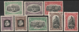 Spain 1916 Sc O12-9 Espana Franquicia 11-8 Official Set MH* Couple Thins - Service