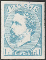 Spain 1881 Sc X1 Espana Ed 156 Carlist MH* Reprint - Carlistas