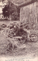 CPA France - Au Pays Landais - Rentrée Des Récoltes - Un Instant De Repos - Phototypie Marcel Delboy - M.D. - Altri & Non Classificati