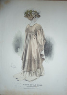L'Art Et La Mode 1883-1919  - Gravure D'époque - Par Lucy ( Déstockage Pas Cher) Réf; A 29 - 1900-1940