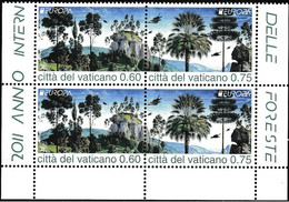 Europa Cept - 2011 - Vatican - Block Of 4 Set With Corner - (Forest) ** MNH - 2011