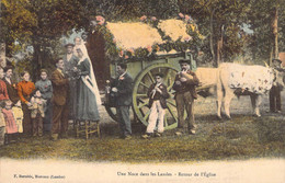 CPA France - Une Noce Dans Les Landes - Retour De L'Eglise - F. Bernède - Animée - Vache - Attelage - Colorisée - Other & Unclassified