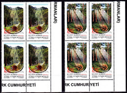 Europa Cept - 2011 - Turkish Cyprus, Zypren - Block Of 4 Set With Corner (Forest) ** MNH - 2011