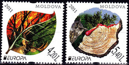 Europa Cept - 2011 - Moldova, Moldovien - (Forest) ** MNH - 2011