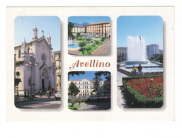 Cartolina Postale Avellino - Quattro Vedute - Non Viaggiata - Avellino