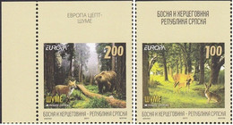 Europa Cept - 2011 - Bosnia * Serbia Post - (Forest) ** MNH - 2011