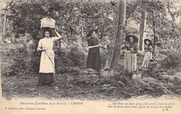 CPA Thèmes - Métiers - Paysans - Résinières - Cueillette De La Résine - Landes - F. Bernède Phot. - Impr. Réunies - Farmers