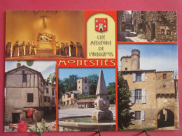81 - Monesties - Cité Médiévale De L'Albigeois - Excellent état - R/verso - Monesties