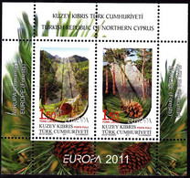 Europa Cept - 2011 - Turkish Cyprus, Zypren - 1.Mini S/Sheet - (Forest) ** MNH - 2011