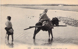 Passage D'un Oued ,blanc, Scenes Et Types - Mauretanien