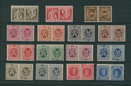 Tête-Bêche (KP) - Série Complète çàd KP1 à 15** Neuf Sans Charnières (MNH) - Tete Beche [KP] & Interpaneles [KT]