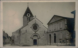 SWITZERLAND - GRANDSON - L'EGLISE - EDIT. R.E. CHAPALLAZ - MAILED 1928 (15697) - Grandson