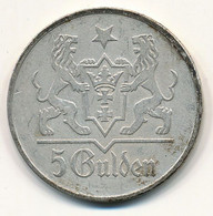 GERMANY - 5 Gulden DANZIG 1923. (IMITATION, Not Original) Silver, 25 G. (D322) - Other & Unclassified