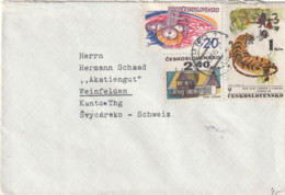 Tschechoslowakei Brief Gelaufen 1976 - Brieven En Documenten