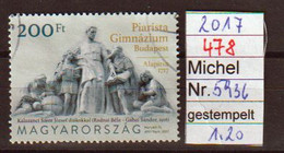 300 Jahre Piaristengymnasium  2017   (478) - Used Stamps