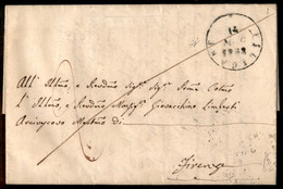 Antichi Stati Italiani - Toscana - Filigare (P.ti R1) - Lettera Per Firenze Del 14.5.58 - Alfani - Sonstige & Ohne Zuordnung