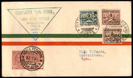 Regno - Aerogrammi - 1930 (19 Gennaio) - Vaticano Castelrosso - AULO Linea Marsiglia Beyrouth - Longhi 2063 - Other & Unclassified