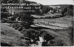 Salmoniculture Du Moulin Du Gévaudan (Lozère ) Sur La Route Entre Aumont Et Javols - Aumont Aubrac