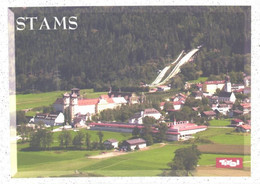 Austria:Tirol, Stams Overview With Sku Jump Mountains - Stams