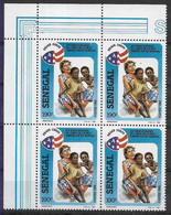 1988 SENEGAL 762** Corps De La Paix, Enfants, Bloc De 4 - Sénégal (1960-...)