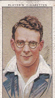 19 Tom Marshall Derbyshire  - Cricketers 1934  - Players Original Cigarette Card - Sport - Player's