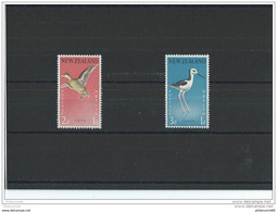NOUVELLE ZELANDE 1959 - YT N° 379/380 NEUF SANS CHARNIERE ** (MNH) GOMME D'ORIGINE LUXE - Unused Stamps