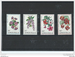 ANGUILLA 1970 - YT N° 56/59 NEUF SANS CHARNIERE ** (MNH) GOMME D'ORIGINE LUXE - Anguilla (1968-...)