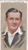 7 Edward Dawson, Leicestershire  - Cricketers 1934  - Players Original Cigarette Card - Sport - Player's