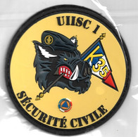 Ecusson PVC SECURITE CIVILE UIISC 1 - Pompiers