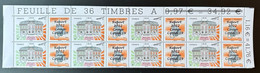 France 2022 YT 5437A Haute De Feuille Surchargé Moulins Allier Salon Timbres Passions - Unused Stamps