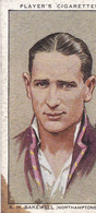 3 Alfred Bakewell, Northamptonshire - Cricketers 1934  - Players Original Cigarette Card - Sport - Player's