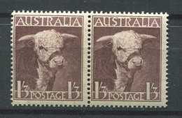 Australie ** N° 159 En Paire - Taureau De Hereford - Ongebruikt