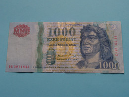 1000 Ezer FORINT - 2005 - MAGYAR Nemzeti Bank ( For Grade, Please See Scans ) Circulated ! - Hongrie